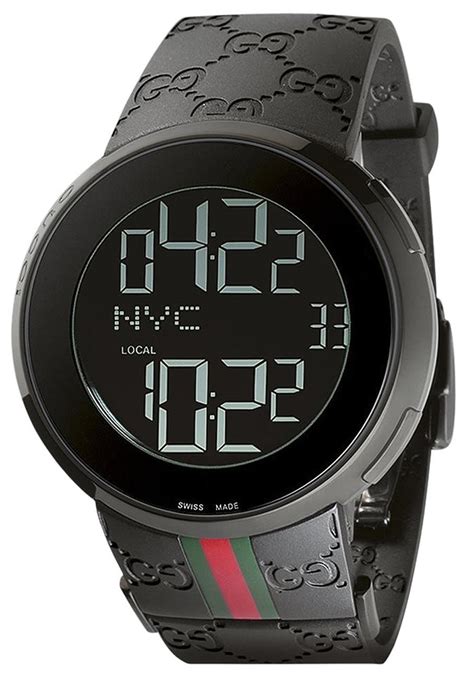 orologio gucci uomo digitale|gucci watches for men.